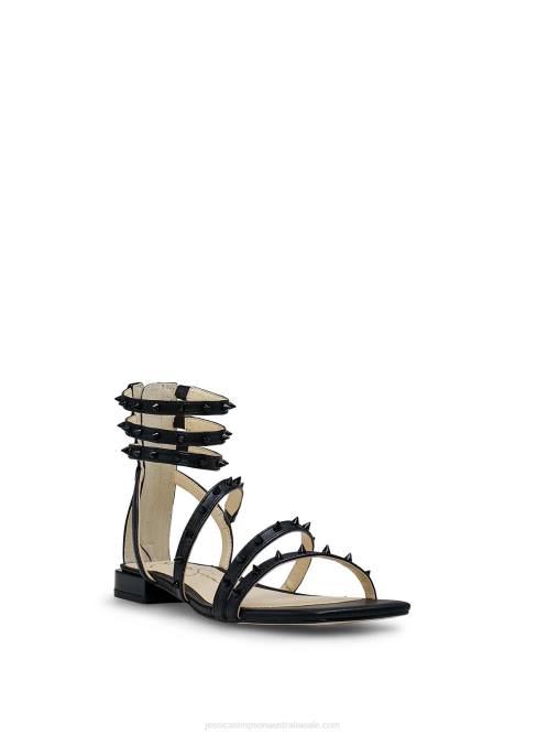 Jessica SimpsonCenedra Flat Sandal in Black H426101