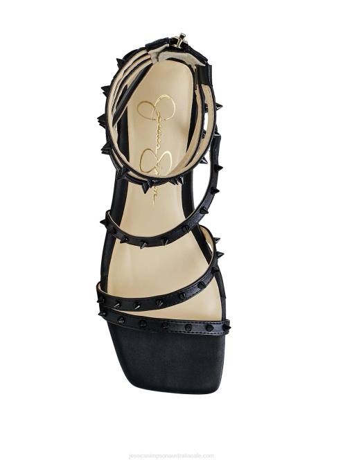 Jessica SimpsonCenedra Flat Sandal in Black H426101