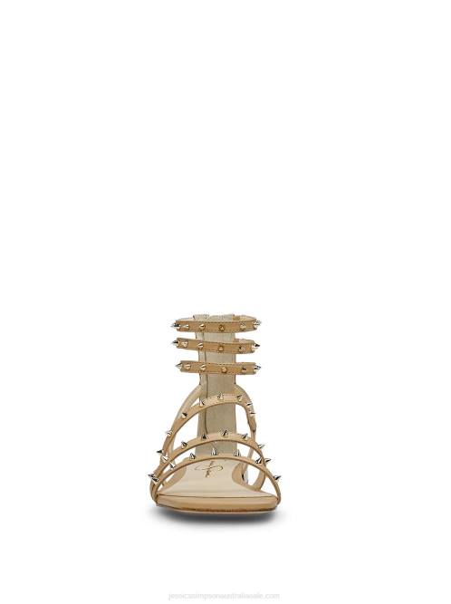 Jessica SimpsonCenedra Flat Sandal in Buff H426117
