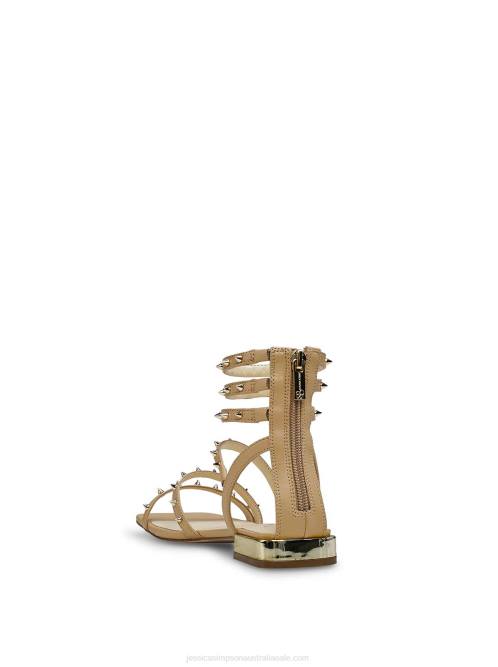 Jessica SimpsonCenedra Flat Sandal in Buff H426117