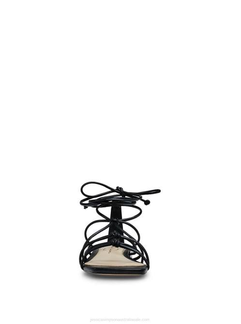 Jessica SimpsonChasca Flat Sandal in Black H426102