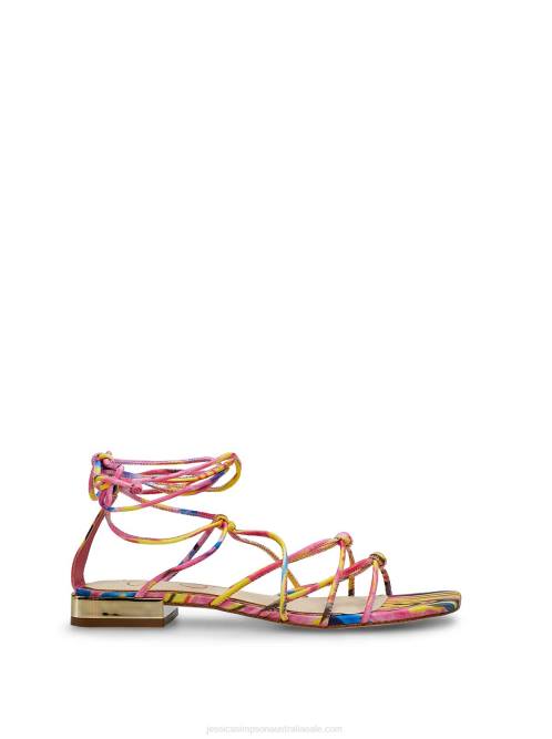 Jessica SimpsonChasca Flat Sandal in Multi H42640