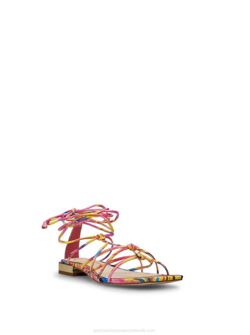 Jessica SimpsonChasca Flat Sandal in Multi H42640