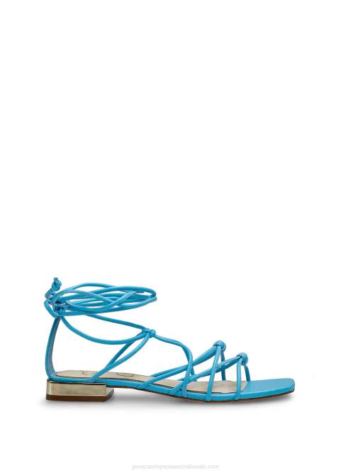 Jessica SimpsonChasca Flat Sandal in Nevada Blue H426118