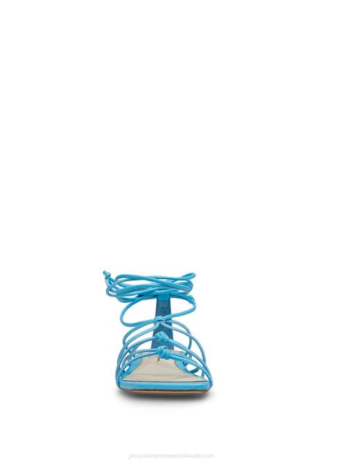 Jessica SimpsonChasca Flat Sandal in Nevada Blue H426118