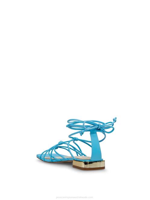 Jessica SimpsonChasca Flat Sandal in Nevada Blue H426118