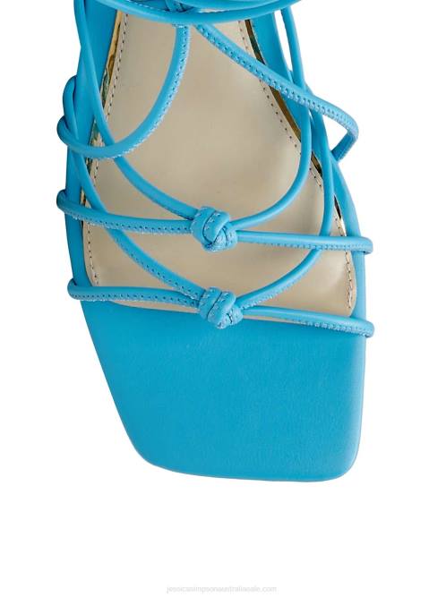 Jessica SimpsonChasca Flat Sandal in Nevada Blue H426118