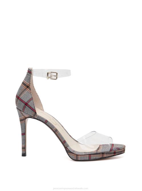 Jessica SimpsonDaisile High Heel in Clear & Black H4261102