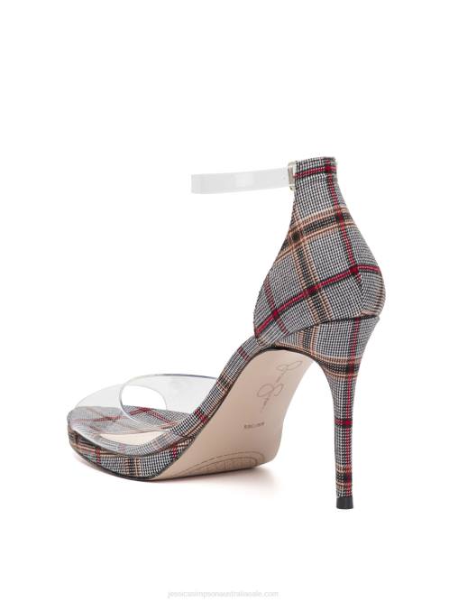 Jessica SimpsonDaisile High Heel in Clear & Black H4261102