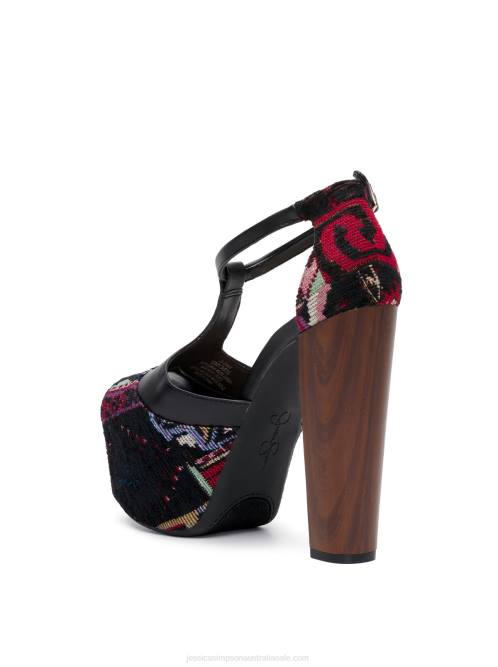 Jessica SimpsonDany T-Strap Platform Sandal in Tapestry H426226