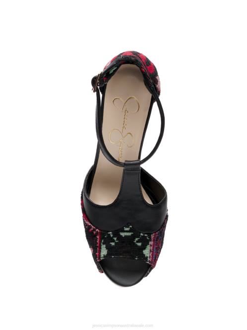 Jessica SimpsonDany T-Strap Platform Sandal in Tapestry H426226