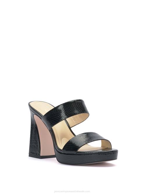 Jessica SimpsonDiza Platform Sandal In Black Snake H426205