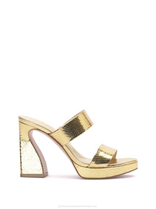Jessica SimpsonDiza Platform Sandal in Gold H426197