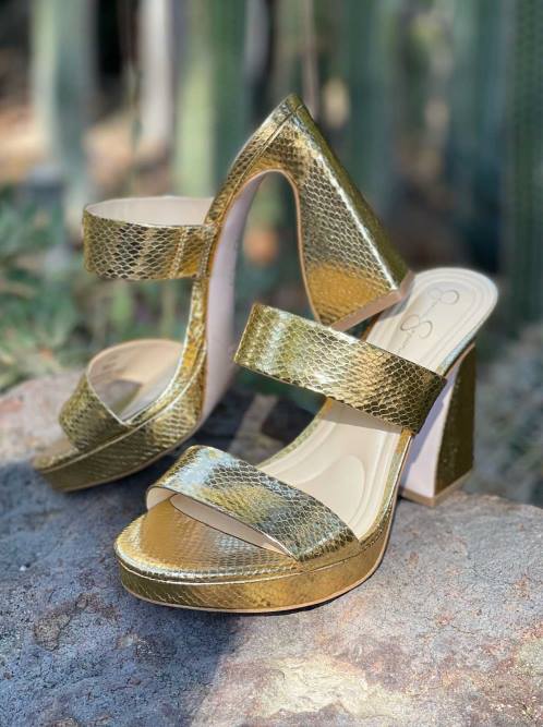 Jessica SimpsonDiza Platform Sandal in Gold H426197