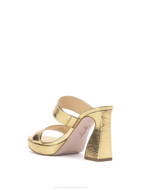 Jessica SimpsonDiza Platform Sandal in Gold H426197