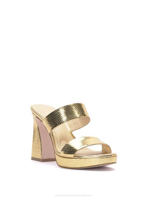 Jessica SimpsonDiza Platform Sandal in Gold H426197