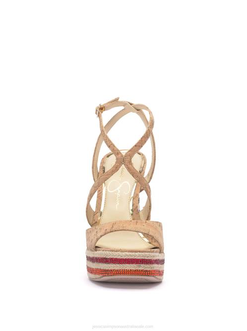 Jessica SimpsonDosia Platform Sandal in Natural H42622
