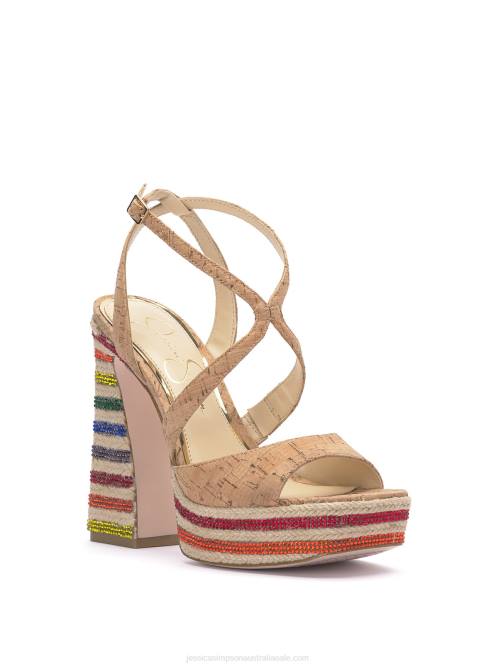 Jessica SimpsonDosia Platform Sandal in Natural H42622