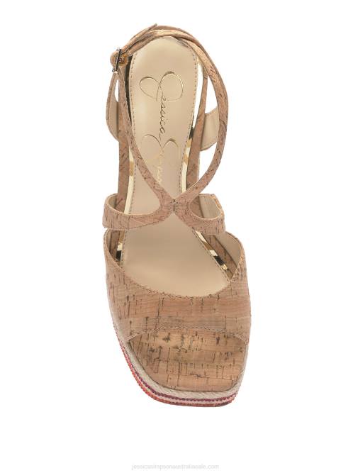 Jessica SimpsonDosia Platform Sandal in Natural H42622