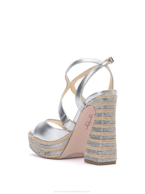 Jessica SimpsonDosia Platform Sandal in Silver H426178