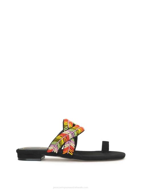 Jessica SimpsonGapriella Braided Sandal in Black Multi H426273