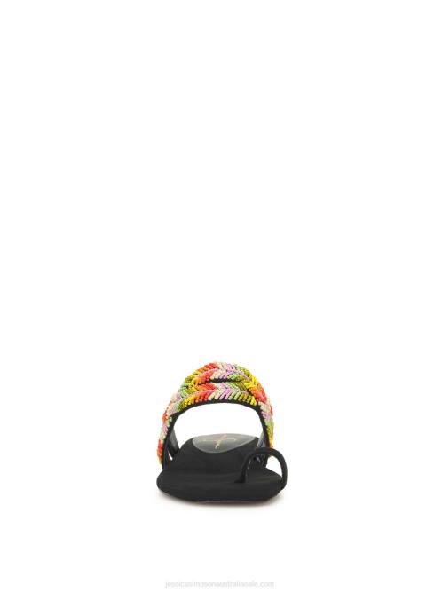 Jessica SimpsonGapriella Braided Sandal in Black Multi H426273