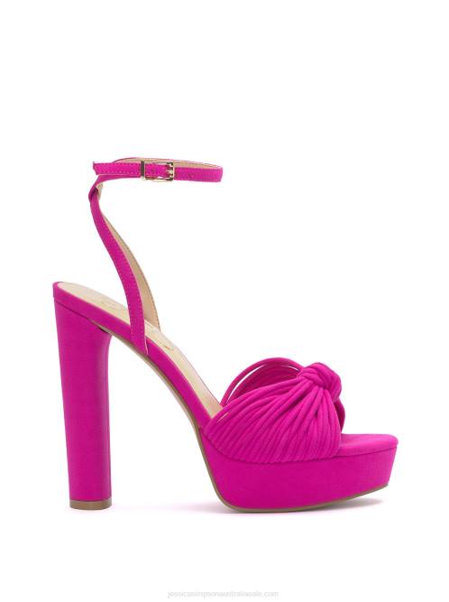 Jessica SimpsonImmie Platform Sandal in Brightest Pink H4263