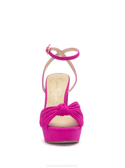 Jessica SimpsonImmie Platform Sandal in Brightest Pink H4263