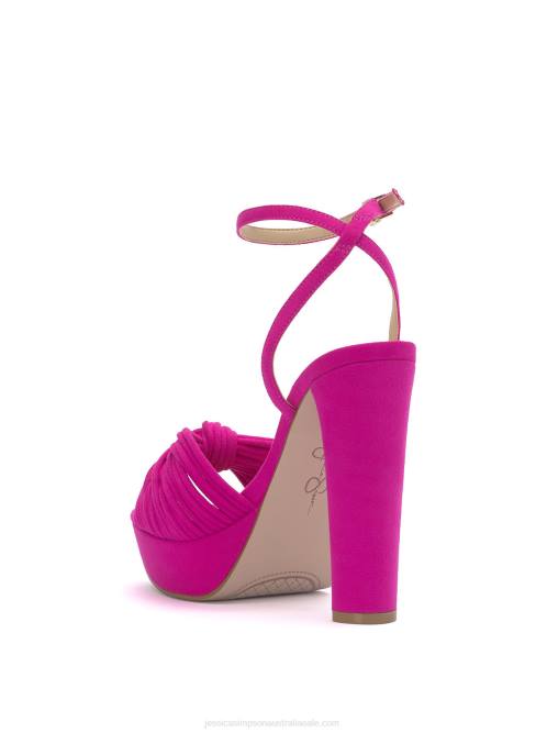 Jessica SimpsonImmie Platform Sandal in Brightest Pink H4263