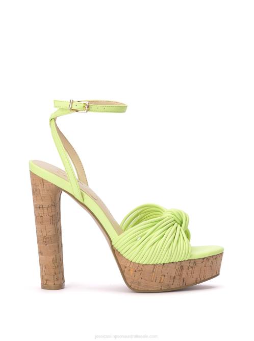 Jessica SimpsonImmie Platform Sandal in Daquiri Green H4265