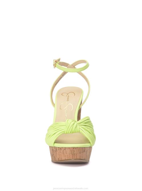 Jessica SimpsonImmie Platform Sandal in Daquiri Green H4265