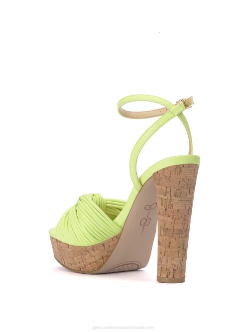 Jessica SimpsonImmie Platform Sandal in Daquiri Green H4265