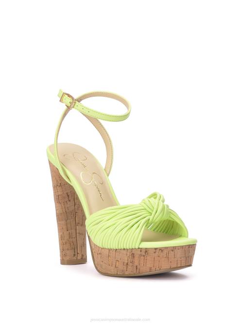 Jessica SimpsonImmie Platform Sandal in Daquiri Green H4265