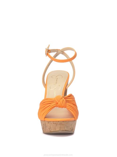 Jessica SimpsonImmie Platform Sandal in Mango Sorbet H4266