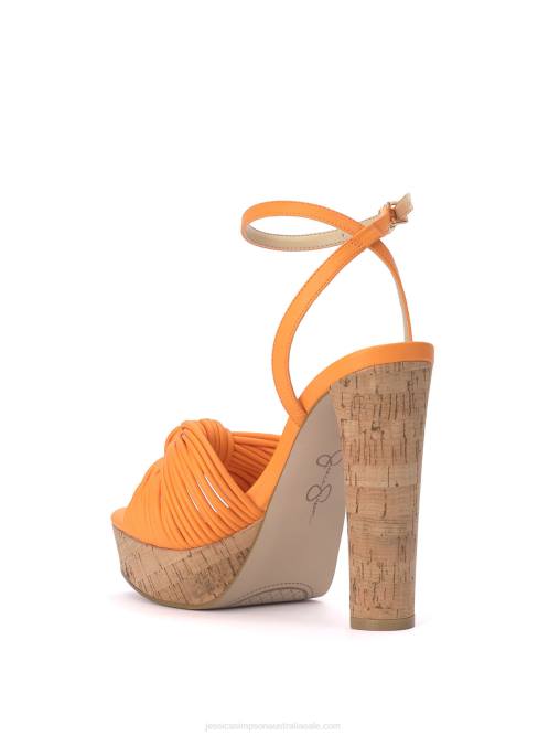 Jessica SimpsonImmie Platform Sandal in Mango Sorbet H4266