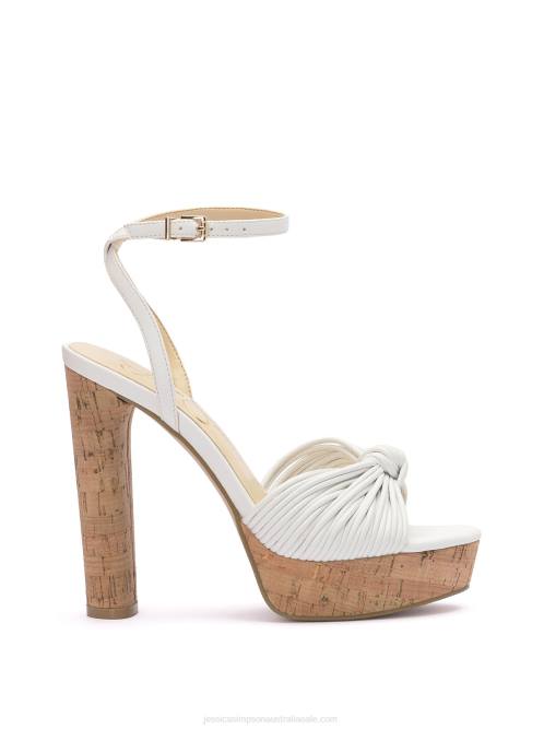 Jessica SimpsonImmie Platform Sandal in White H42613
