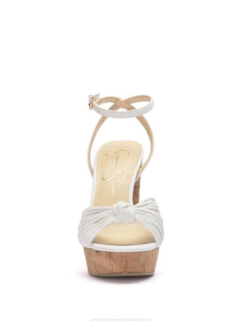 Jessica SimpsonImmie Platform Sandal in White H42613