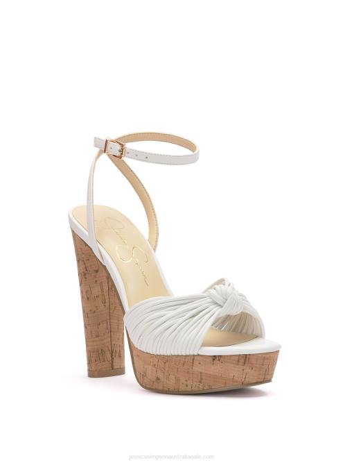 Jessica SimpsonImmie Platform Sandal in White H42613