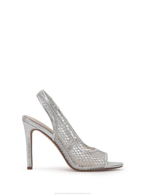 Jessica SimpsonJaisey High Heel in Clear & Silver H4261091
