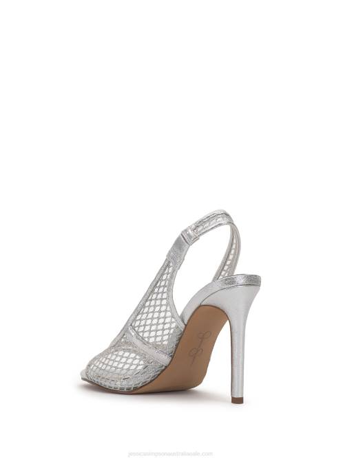 Jessica SimpsonJaisey High Heel in Clear & Silver H4261091