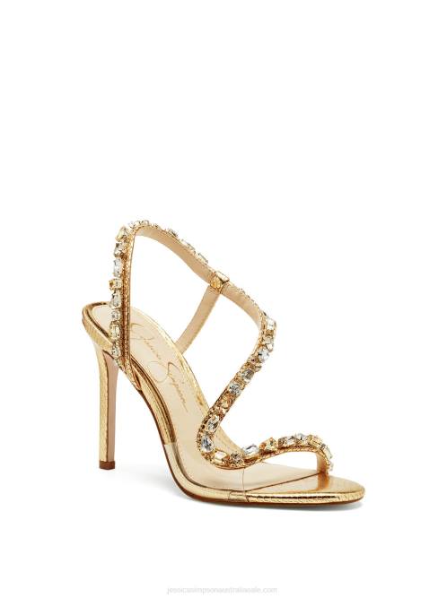 Jessica SimpsonJaycin High Heel Sandal in Gold H4261090