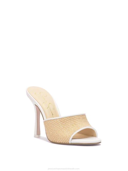 Jessica SimpsonKaveri High Heel Sandal in White Natural H426323
