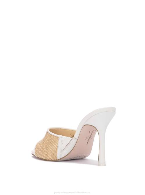 Jessica SimpsonKaveri High Heel Sandal in White Natural H426323