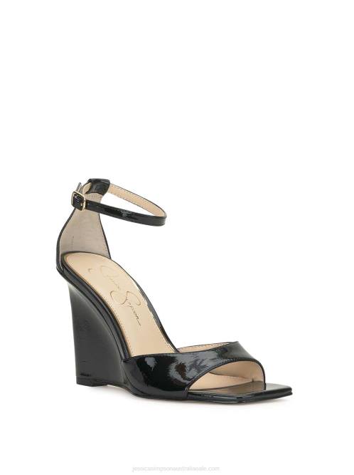 Jessica SimpsonLeehi Wedge Sandal in Black H426295
