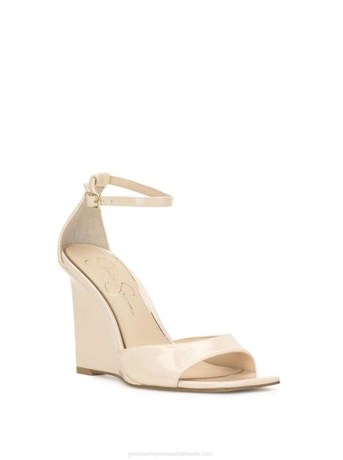 Jessica SimpsonLeehi Wedge Sandal in Chalk H426279