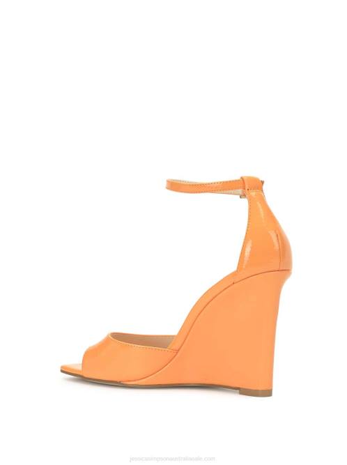 Jessica SimpsonLeehi Wedge Sandal in Mango Sorbet H426286