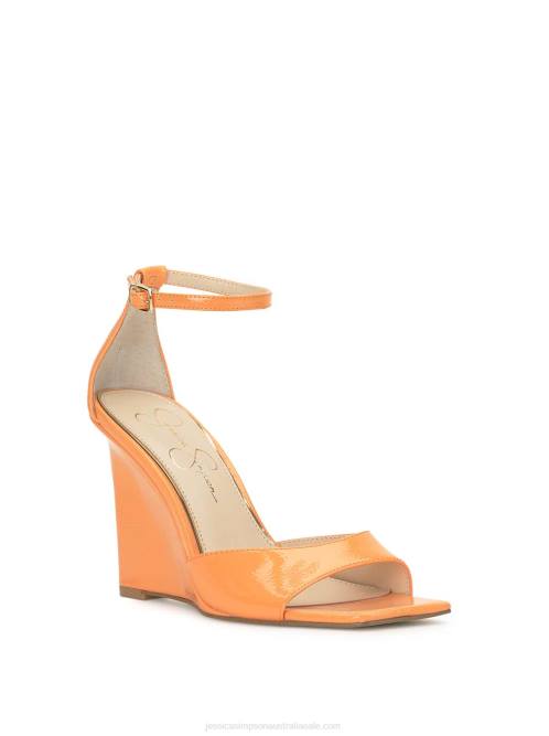 Jessica SimpsonLeehi Wedge Sandal in Mango Sorbet H426286