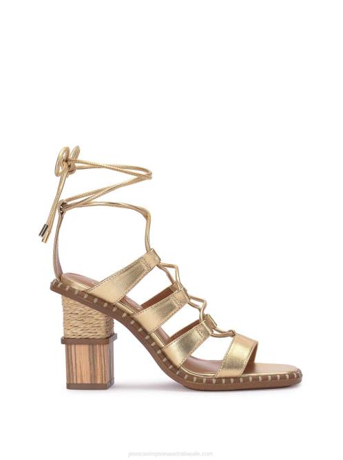 Jessica SimpsonLonor High Heel Sandal in Gold H426276