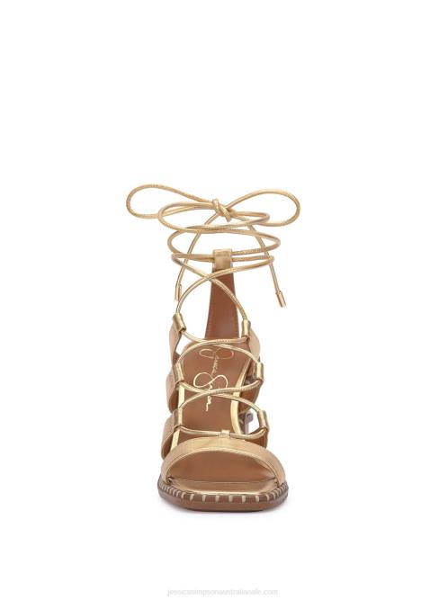 Jessica SimpsonLonor High Heel Sandal in Gold H426276