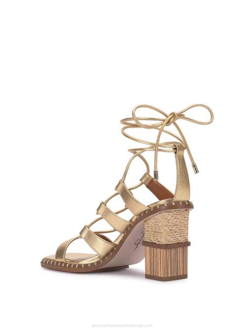 Jessica SimpsonLonor High Heel Sandal in Gold H426276